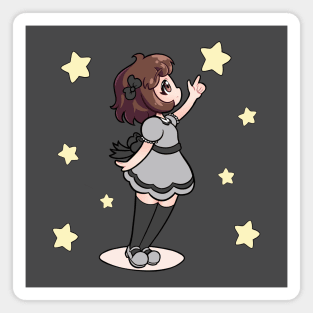 Star dreaming girl Akane Magnet